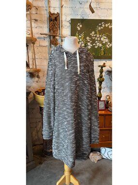 Fabletics Yukon sweater dress with hood and lining